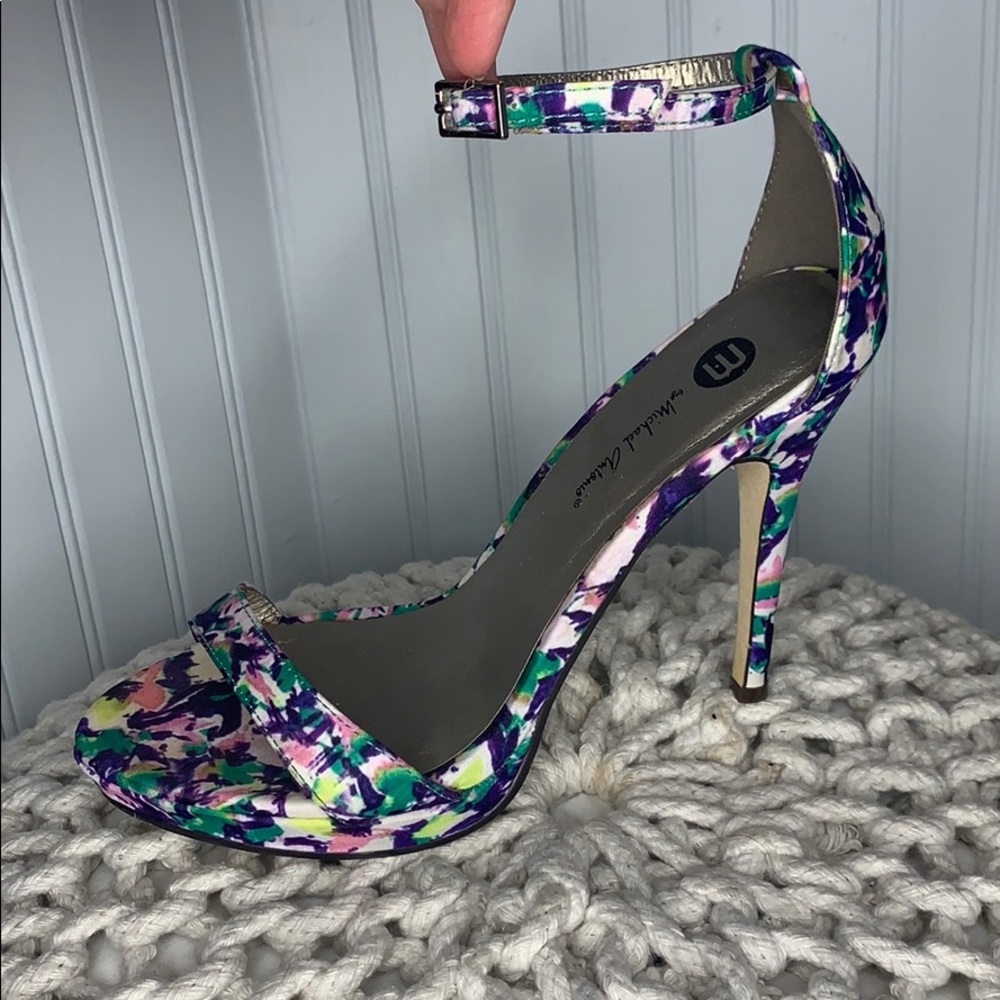 SPRING TIE DYE STILETTO HEELS